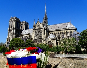 Our last stop in Paris is the Notre-Dame de Paris, the famous cathedral. (Photo by Tony Zhao)